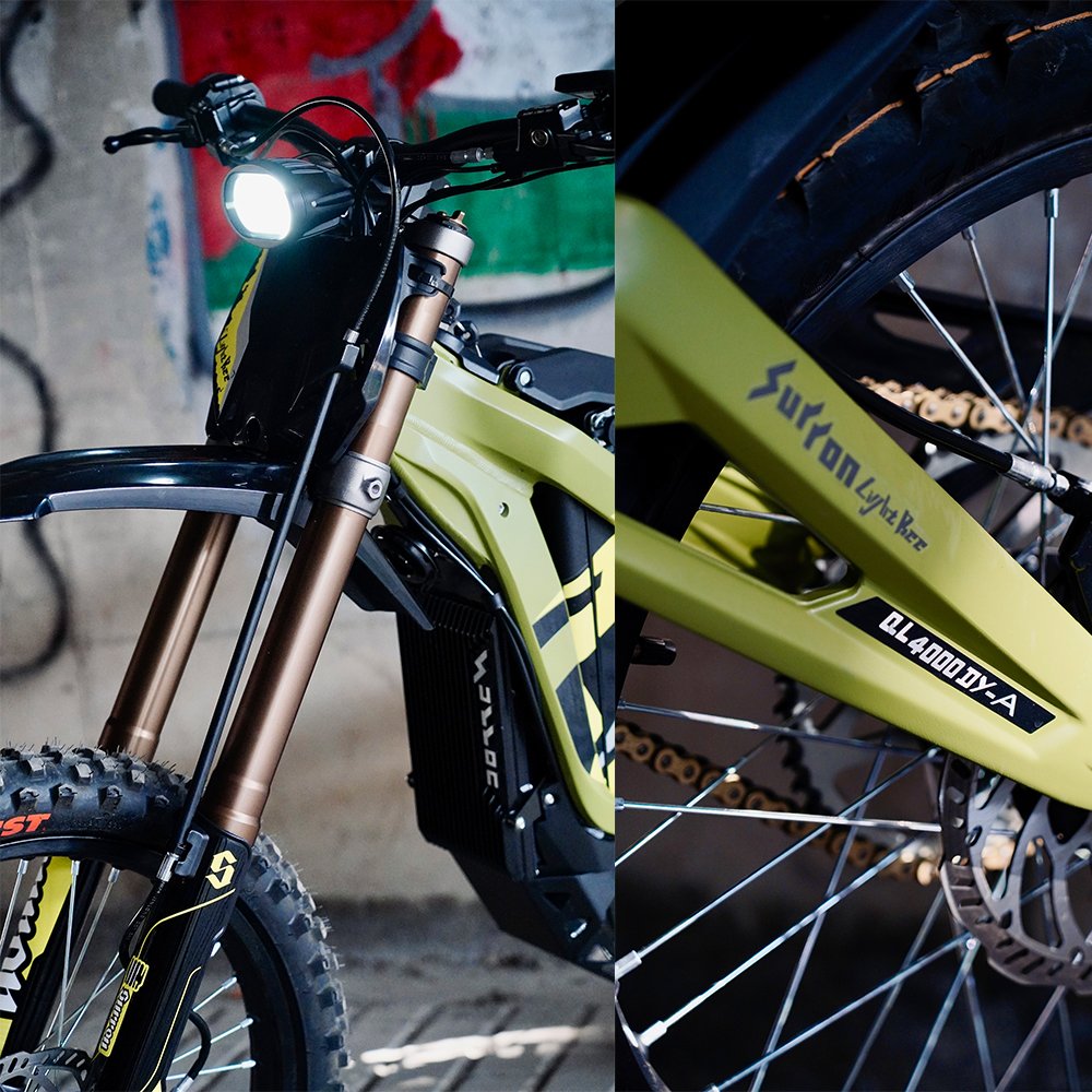 2025 Light Bee X 8000w Verified Supplier 60V Surround LBX L1e 2024 Suron Light Bay X Cheap Electric Road Bike in Stock - Image 3